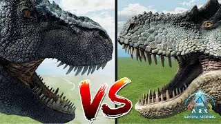 NEW EVO REX vs ARK DINOSAURS | Ark Survival Ascended