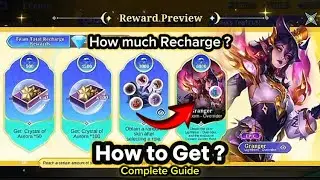 How to Get Eudora Covenant Skin ? Team Recharge Event | Complete Guide #Eudora #covenant #event