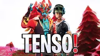 ESSA PARTIDA FOI TENSA! (Ft. Zerobadass) - Fortnite