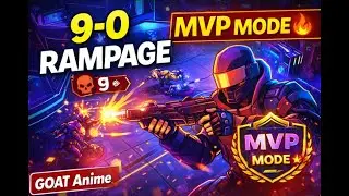 UNSTOPPABLE 🔥 9 KILLS RAMPAGE | GRIDPUNK 3v3 MVP
