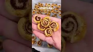 Mini Cinnamon Roll CEREAL с сахарной глазурью, карамельным соусом, молоком😎❤️&zwj;🔥|Рецепт в описании
