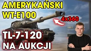 AMERYKAŃSKI WT-E100? - POKAZUJE CIEKAWY #WOThack *TL-7 NA AUKCJI*