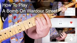 'A Bomb On Wardour Street' The Jam Guitar & Bass Lesson