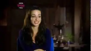 Laura Donnelly (Freya) talks about working with Colin Morgan