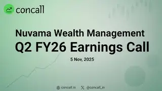 Nuvama Wealth Management Q2 FY26 Earnings Conference Call  |Concall.in