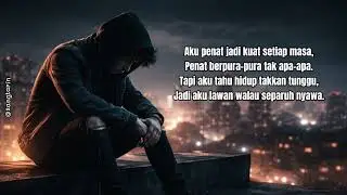Diam Diam Aku Hancur - SANGTARIN (Official Lyric Video)