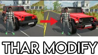 New Look Thar In Game And modified Thar Indian Vehicles Simulator 3D 