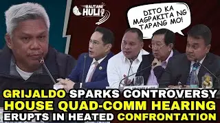 Grijaldo Sparks Controversy: House Quad Committee Hearing Erupts in Heated Confrontation