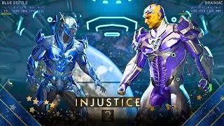 Injustice 2 - Blue Beetle Vs. Brainiac