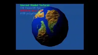 Atari Jaguar, JAZ 3D/Music Engine Demo  (Real Hardware)