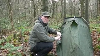 Vango Ultralight 100 one man tent and some Jack Pyke hide netting - ideal for wild camping