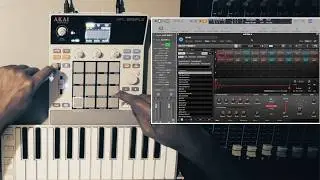 MPC Sample + Logic Pro Workflow Using It as a MIDI Controller AND Recording Audio (Full Setup)