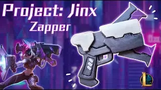 EVA Foam Jinx Zapper Tutorial - Project: Jinx Cosplay (League of Legends)