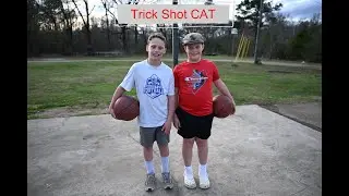 Twin Boys CAT Trick Shot Challenge