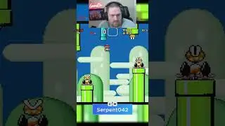 Castle Outskirts (CP1 to Finish) #Shorts #ClimbTheTower #MarioWorld #Kaizo