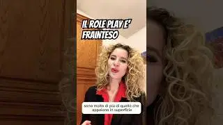 Il Role Play non &egrave; Ridicolo. &Egrave; frainteso  #psicologia #amore #crescitapersonale #coppia #relazioni