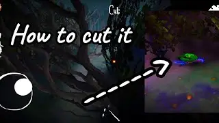 How to cut the grass in witch cry 2 after update Where the scissor #horror #horrorgaming#witchcry2