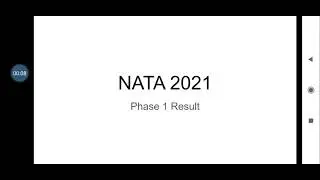 NATA 2021 Latest Updates about Result -NATA 2021 PHASE 1 RESULTS - EXPECTED QUALIFYING MARKS