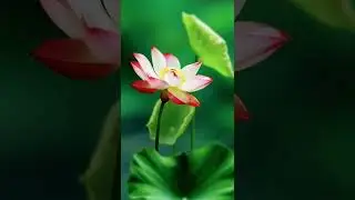 beautiful lotus and butterflies #lotus #butterfly #beautiful #river #shorts #flower #nature