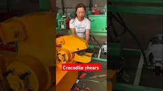 #crocodile shears #hydraulic shears #shearing machine