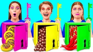 Выбери Правильный Ключ Челлендж | Битвы с Едой от DaZaZa Challenge