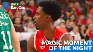 2023-24 BKT EuroCup | Round 1 | Magic Moment of the Night: Brown-Hoard's alleyoop connection!