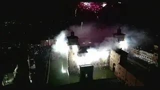 Ferrara Capodanno 2020 versione integrale dei fuochi