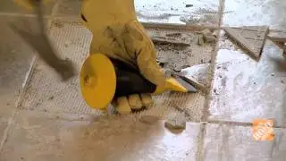 The Home Depot | Cómo Cambiar Baldosas De Cerámica Rotas