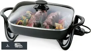 Presto 06852 16 Inch Electric Skillet with Glass Cover