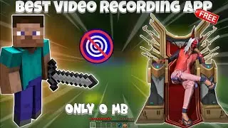 Best Video Recording App For Free 0 MB || Not A Jok 🚫