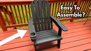 #Adirondack Chairs - HDPE Weather Resistant, Patio, Firepit or #LawnChair #review