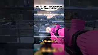 Nobody Uses This Sniper&hellip; He Just Hit a Trickshot With It 😳 | MW3 Trickshot