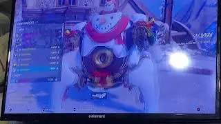 Opening 11 winter Loot boxes on OverWatch