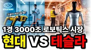 현대차 vs 테슬라: 1경 3,000조 로봇 전쟁의 승자는 누구인가?