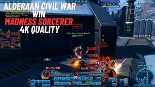 SWTOR PVP Alderaan Warzone Win Madness Sorcerer I'm no match for a Marauder