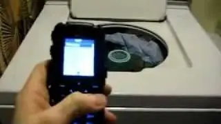 Краш тест Sonim в стиральной машине