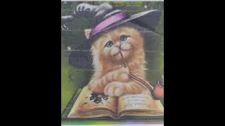 UPDATED.....Halloween Cat by Sunature Diamond  Painting