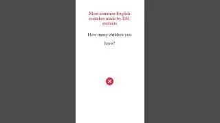 IELTS & PTE Student Most Common Mistake 10 0f 50 in Writing and Speech l Test  English Grammar l ESL