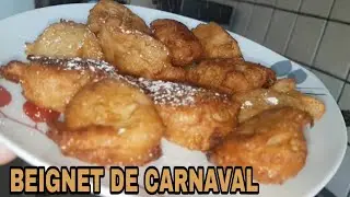 COMMENT FAIRE DES BEIGNETS DE CARNAVAL ( recette antillaise Prez K facile )