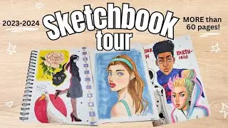 Sketchbook tour 1 2023-2024!