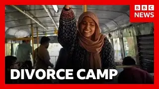 How divorce camp helps remove stigma for Indian women | BBC News