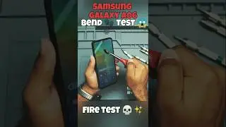 Samsung galaxy A06 bend 🧤 test 🤯💥