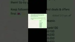 Discount coupon voucher.Recent new coupon 2024. Urbanic coupon code