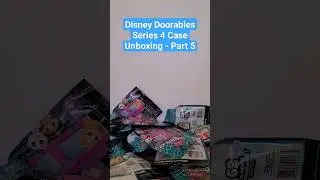 Unboxing Disney Doorables Series 4 Case - Part 5 #doorables #toyunboxing #asmr #disneydoorables