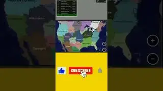 Territorial.io Time lapse  usa 48 map (part 10) |felhou Inktin