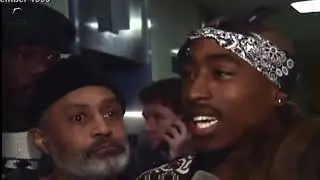 Rare 2Pac interview where he wishes merry christmas and happy new year sarcastically thanking press