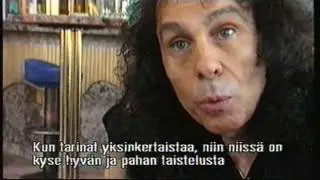 Dio – Interview in Helsinki 2001 Part 2/2