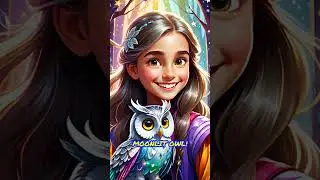 Children's Stories | Leah And The Moonlit Owl #imagination #disney #bedtimestory #imaginationstories