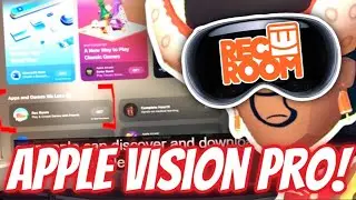 APPLE VISION PRO HAS REC ROOM VR