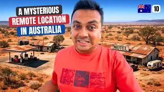 EP#10 Staying in a Mysterious Remote Location in Australia | Outback Motel in the Middle of Desert